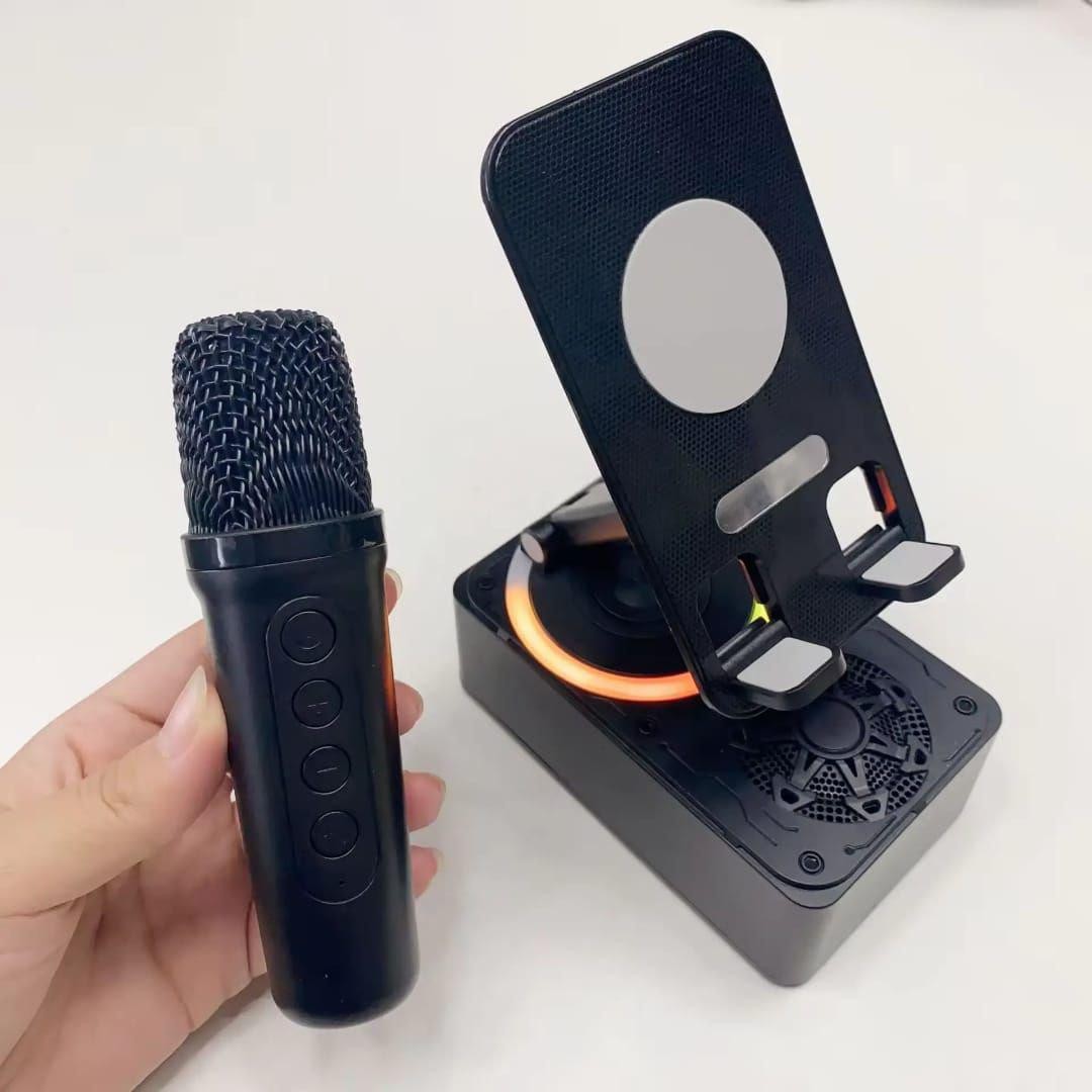 K98 Foldable Phone Stand with Bluetooth Speaker